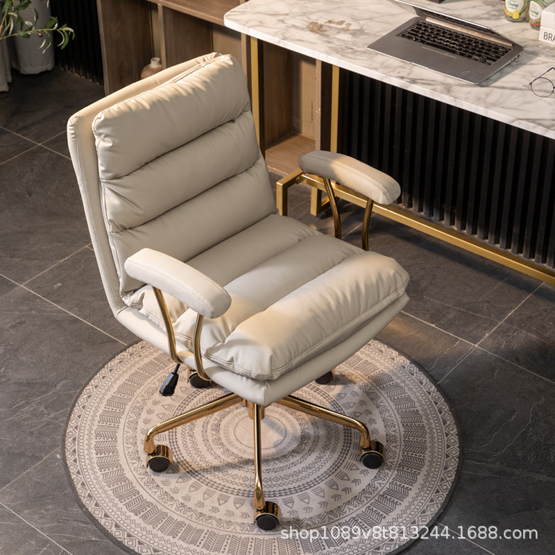 Fashion Computer Chair Simple Desk Chair Study Swivel Chair Lifting Office Home Internet Celebrity Girl's Host Chair Compact