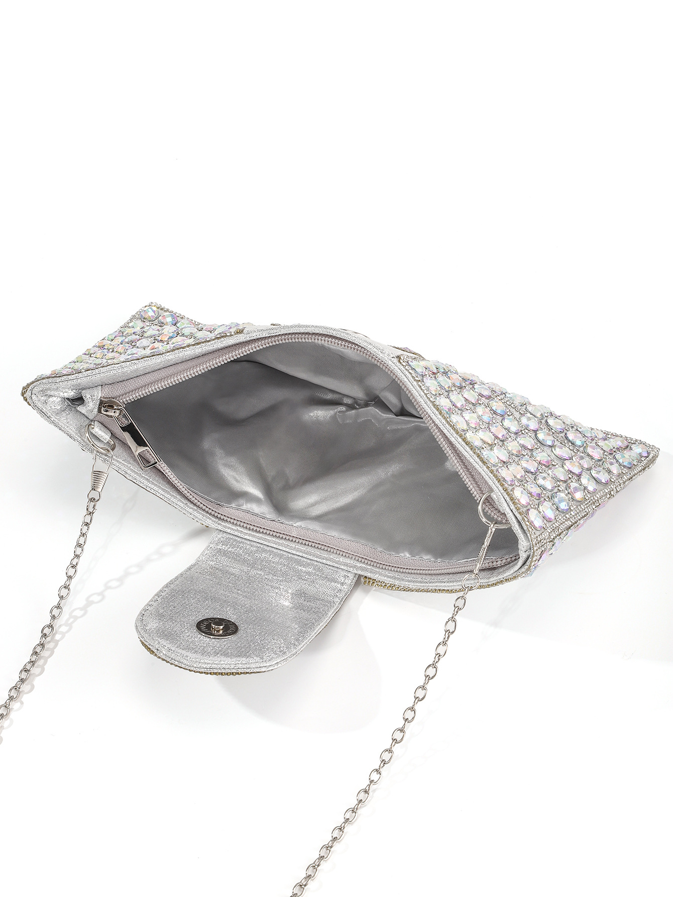 All Seasons Season Women's Gender Elegant, Streetwear Style Bow Type Shape Glass Bow Knot Bow Type Evening Bags