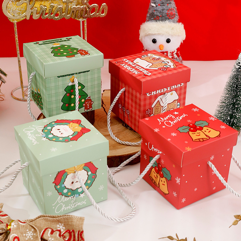 천지덮개 상자; 9.8*9.8*10 [12개 1묶음]