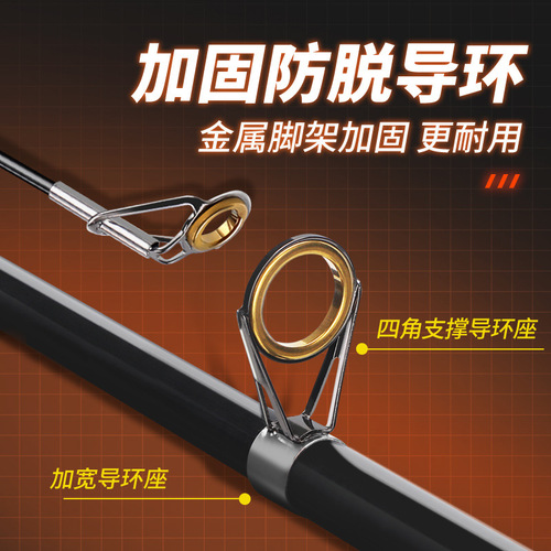 Weihe retractable fishing rod long-distance sea rod road sub-rod carbon fishing rod 1.8m-3.3m fishing rod one piece drop shipping