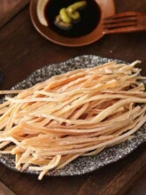 500g免切生晒鱿鱼切丝鱿鱼条干货鱿鱼丝散装生切尤鱼条丝炒菜煲汤