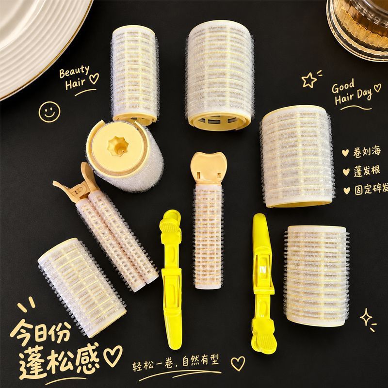 2026 model: Hair-friendly, volumizing, and creating a French-style, eight-shaped air bang with double-layered side clips for secure hold