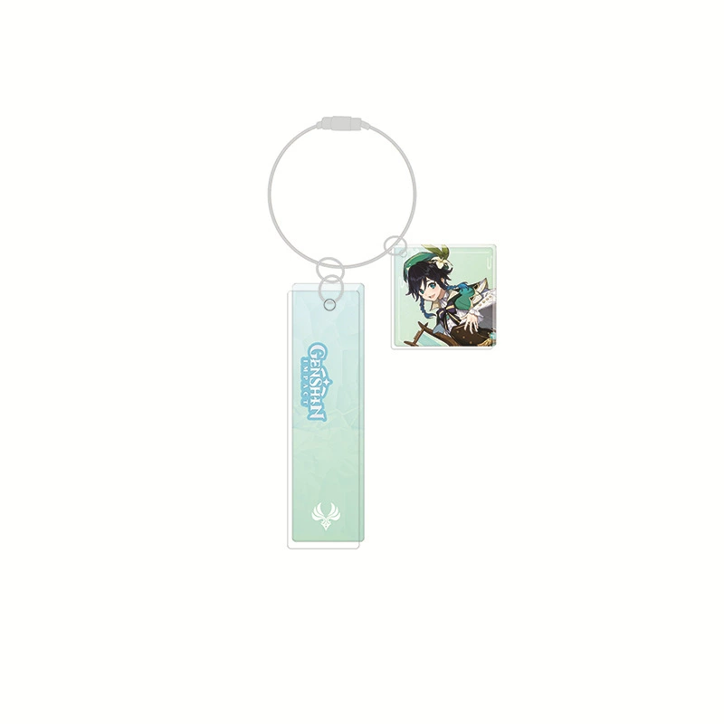 Genshin Impact, acrylic keychain, pendant