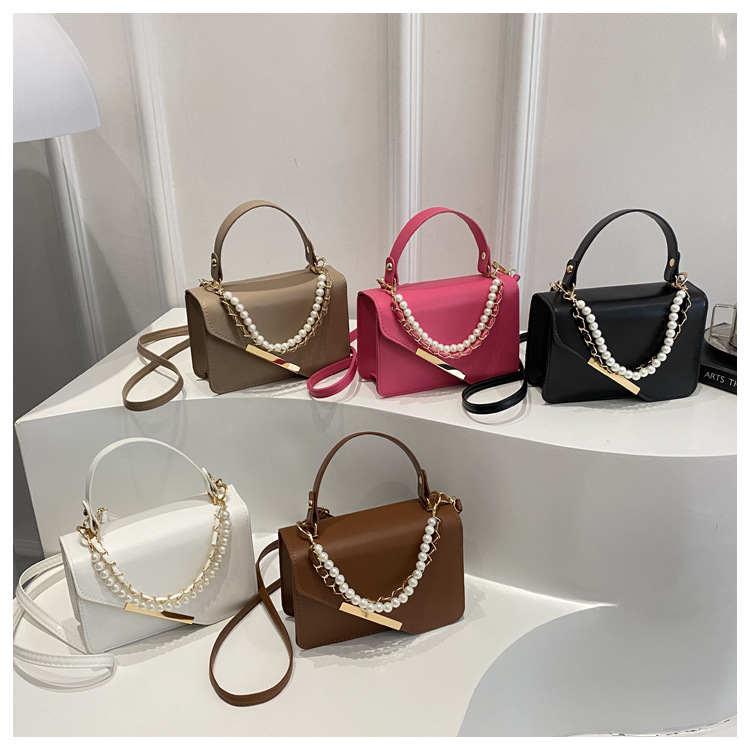 360g Weight Magnetic Buckle Closure Type Single Shoulder Strap Strap Type Shoulder Bag Bags Type Casual, Daily Occasion Pu Leather Material Solid Color Pattern All Seasons Season Women's Gender Elegant, Streetwear Style Square Shape Women's Pu Leather Solid Color Elegant Streetwear Square Magnetic Buckle Shoulder Bag 12