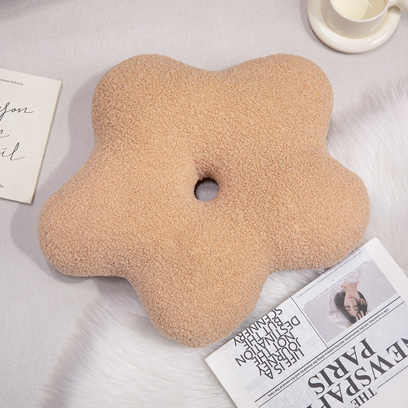 Inswind Girl 's Heart Wish Sofá Cojín de ventana flotante decoración de dormitorio almohada de cabecera muñeca lujosa