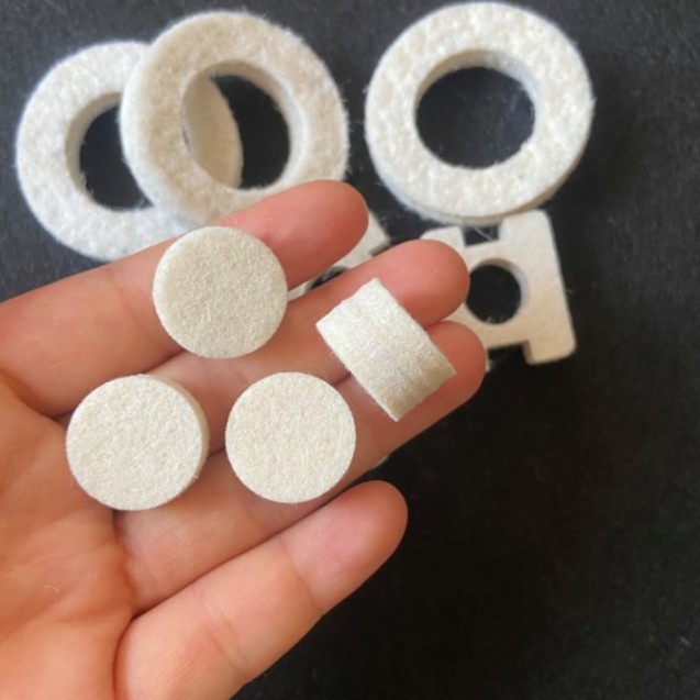 厂家批发工业用毛毡垫圈 机械包线密封过线机用工业毛毡垫圈