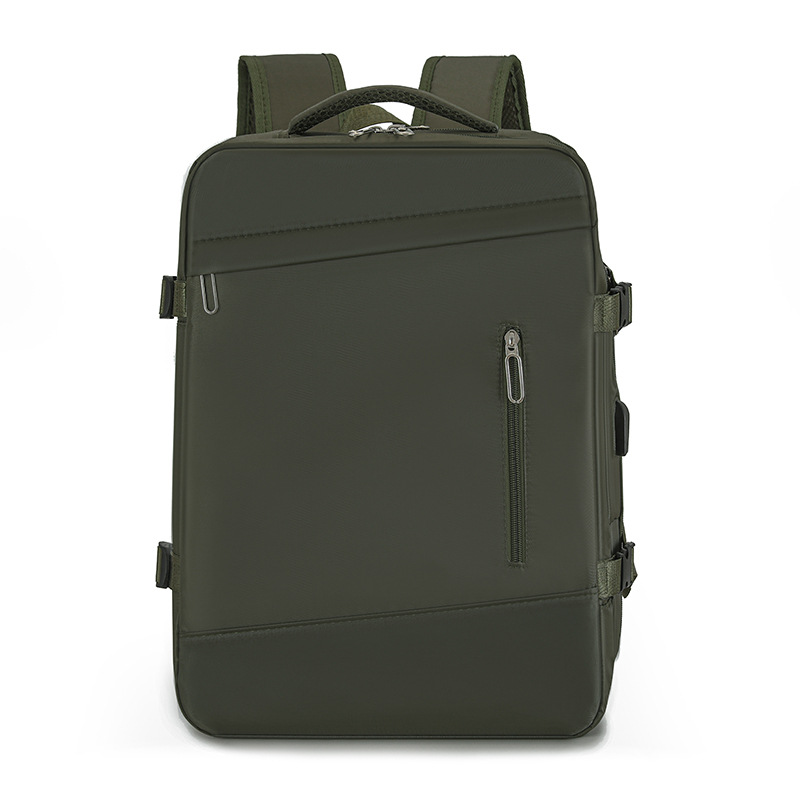 Expandable Business Backpack Large Capacity Travel Bag For Men_voghion.com
