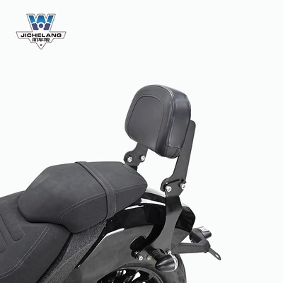 Muscle car Wolf suitable for Motorcycle tail - black-flag-500-simple-backrest