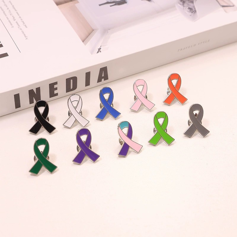 新品滴油爱心红丝带胸针艾滋徽章HIV国际符号公益活动标识