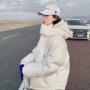 保暖冬季加厚连帽棉袄