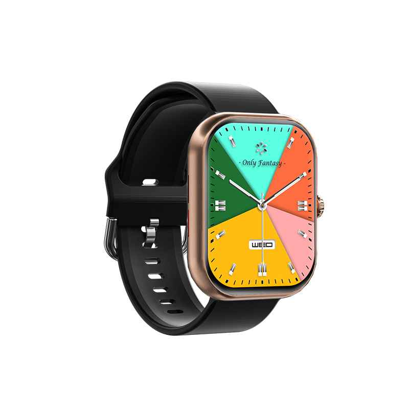 Amazon GL8 Smart Waterproof Watch 2.01, pantalla grande, llamada Bluetooth Dafit, frecuencia cardíaca real, larga duración de la batería