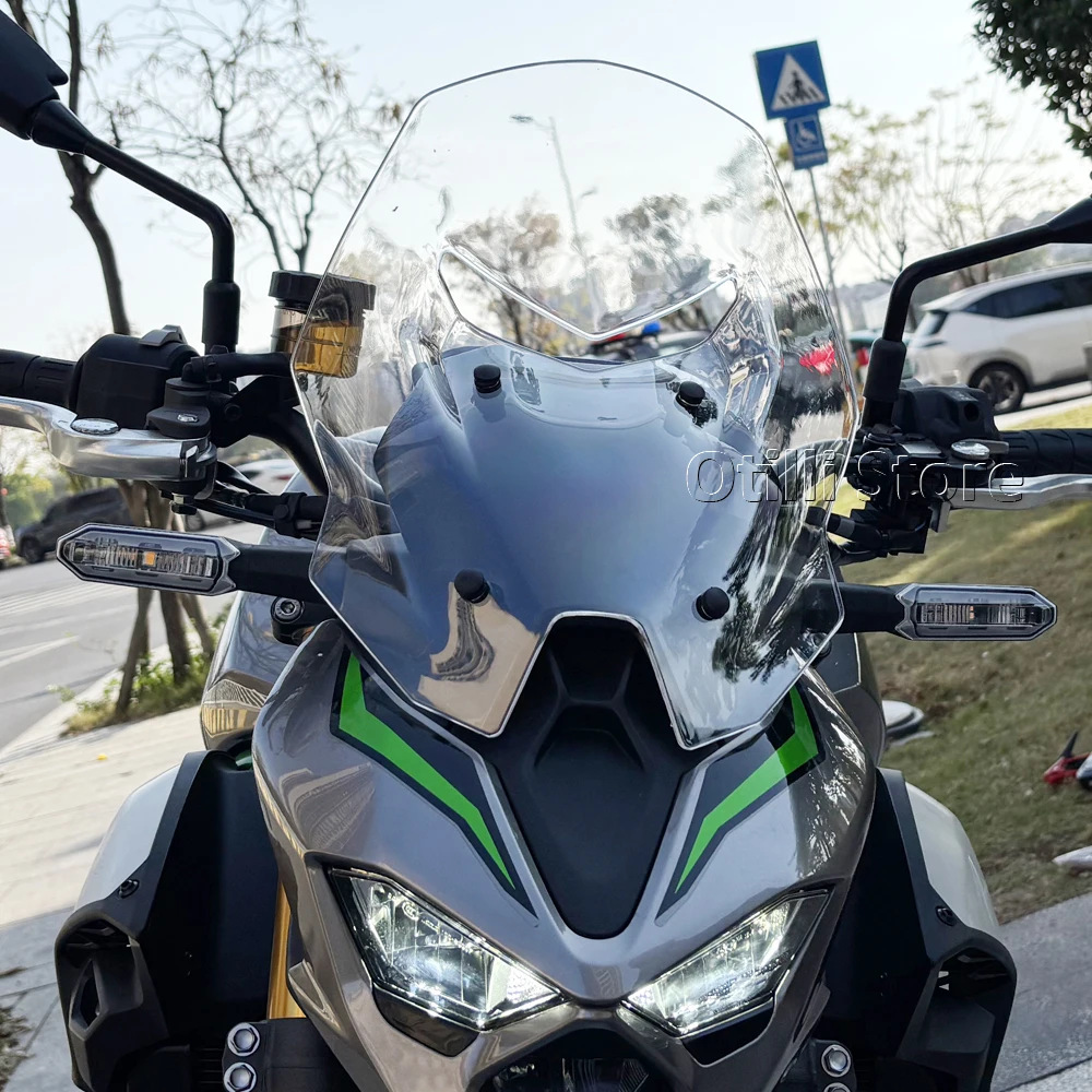 Kawasaki Z900Se 2025-2026 Dedicated Front Windshield Windproof Deflector Street Bike Modified Windscreen