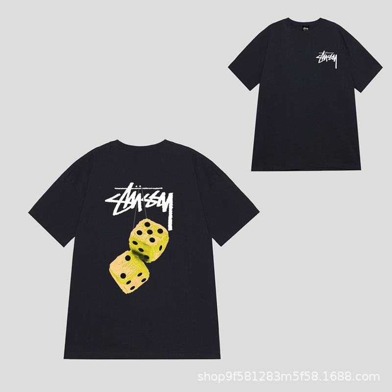 STU 25SS 新品 STU 高品質純綿 男女同型半袖Tシャツ トレンドブランド服|undefined