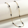 Sophisticated small brand trend universal necklace stainless steel, design chain for key bag , simple and elegant design