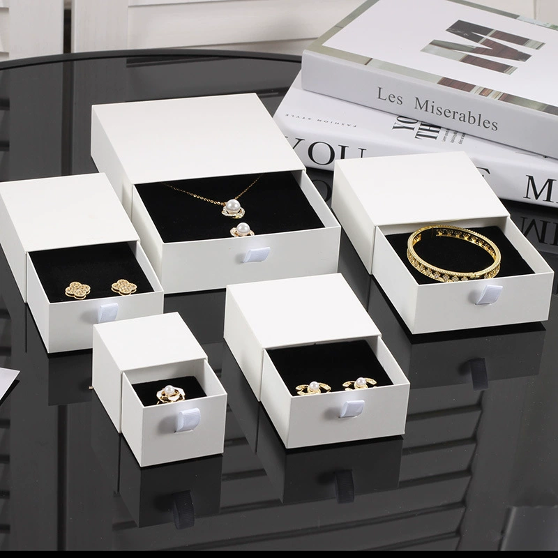 Jewelry Box Earring Ring Necklace Storage Box from Yomiego