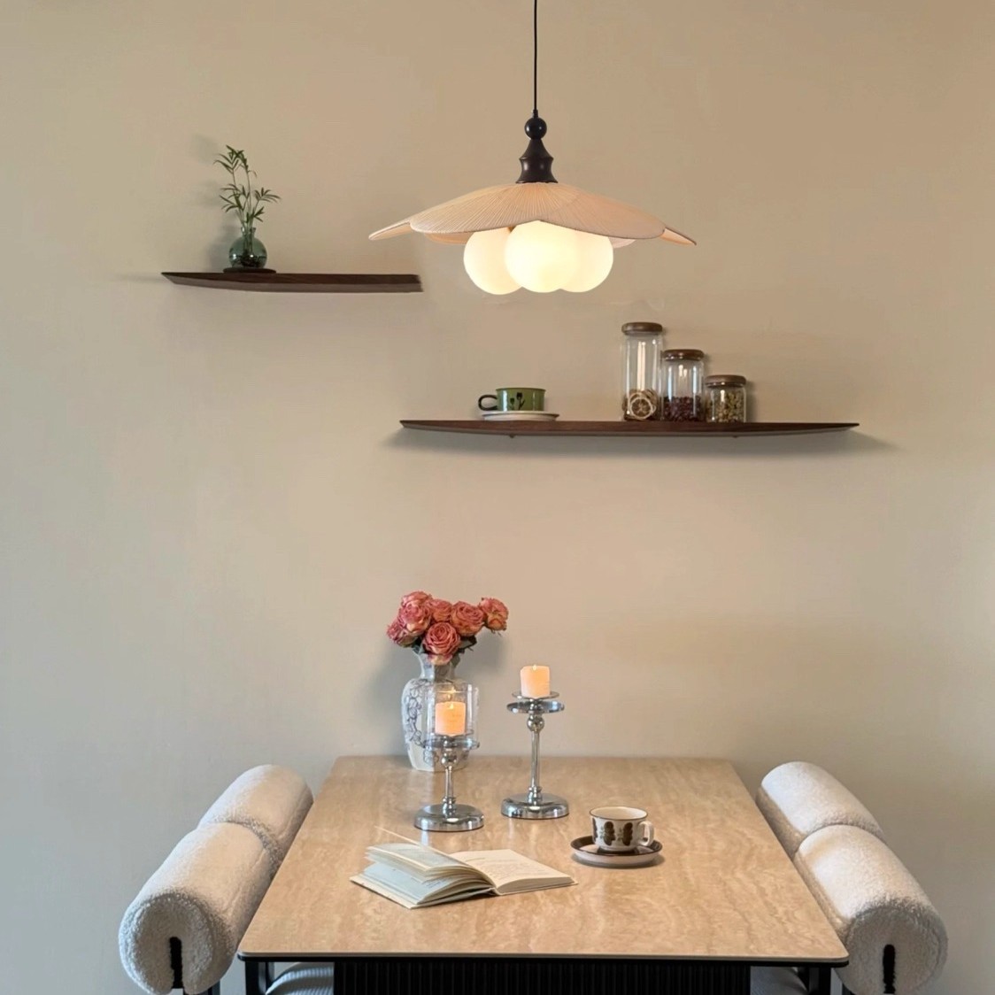 Lámpara de dormitorio medieval francesa, atmósfera medieval, estudio de tela, dormitorio de hotel, lámpara de restaurante de vidrio de viento silencioso