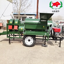 大型多功能玉米脱粒机谷子高梁脱粒机柴油大豆蚕豆皂角玉米脱粒机