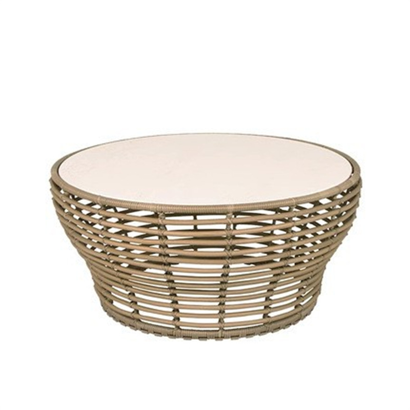 Sofá al aire libre combinación patio hotel terraza villa B & B ocio silla de mimbre exterior impermeable protector solar muebles de ratán