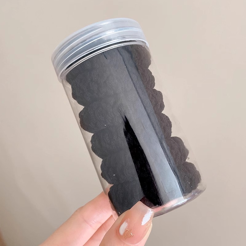 Alta elasticidad gruesa y gruesa cuerda de cabeza de anillo de cabello para mujeres 2025 nuevo otoño y invierno alta cuerda de cabello de cola de cabello atada banda elástica de cabello