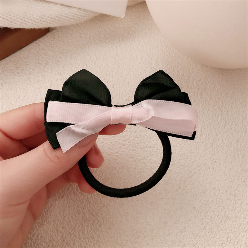 Nuevo anillo de cabello dulce arco cabello adorable niña adornos de cabello suaves princesa de estilo de dama correa cabello