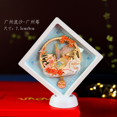 金属流砂冷蔵庫マグネット卸売冷蔵庫マグネット北京国立博物館孝端皇后鳳冠文化創造旅行お土産|undefined