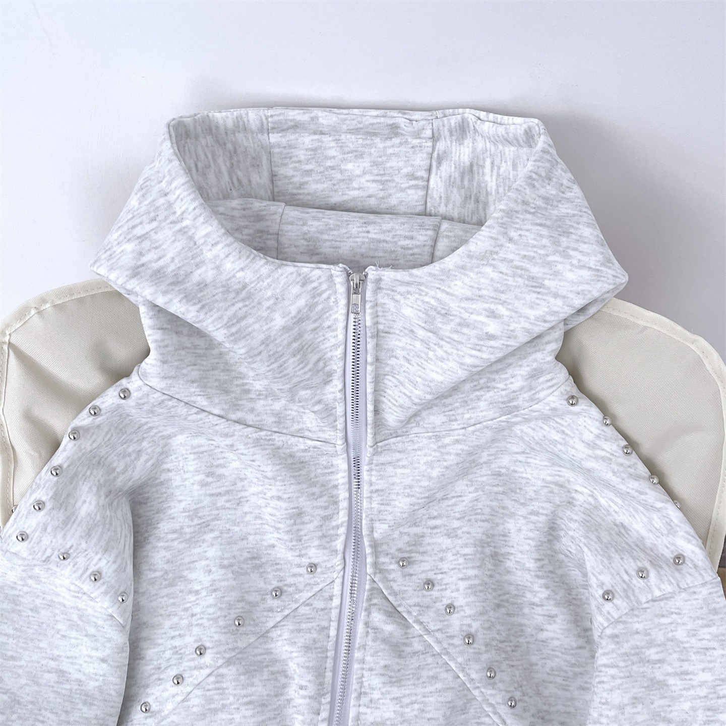 Cárdigan con capucha para hombre y mujer sudadera holgada_voghion.com
