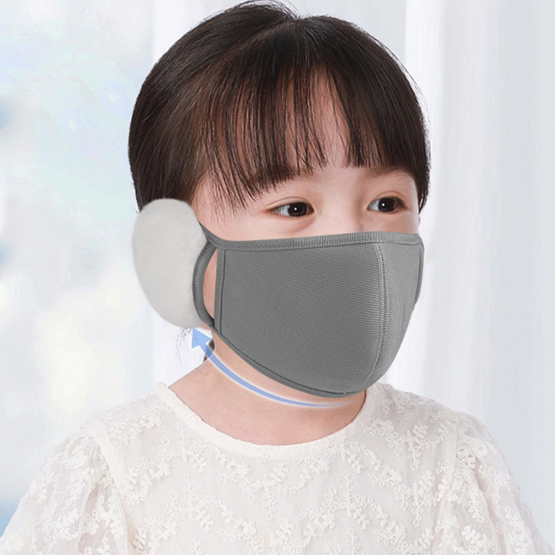 【在庫一掃】冬用耳当て付きマスク、防風マスク、電動自転車用防寒マスク、冬用防寒耳当て|undefined