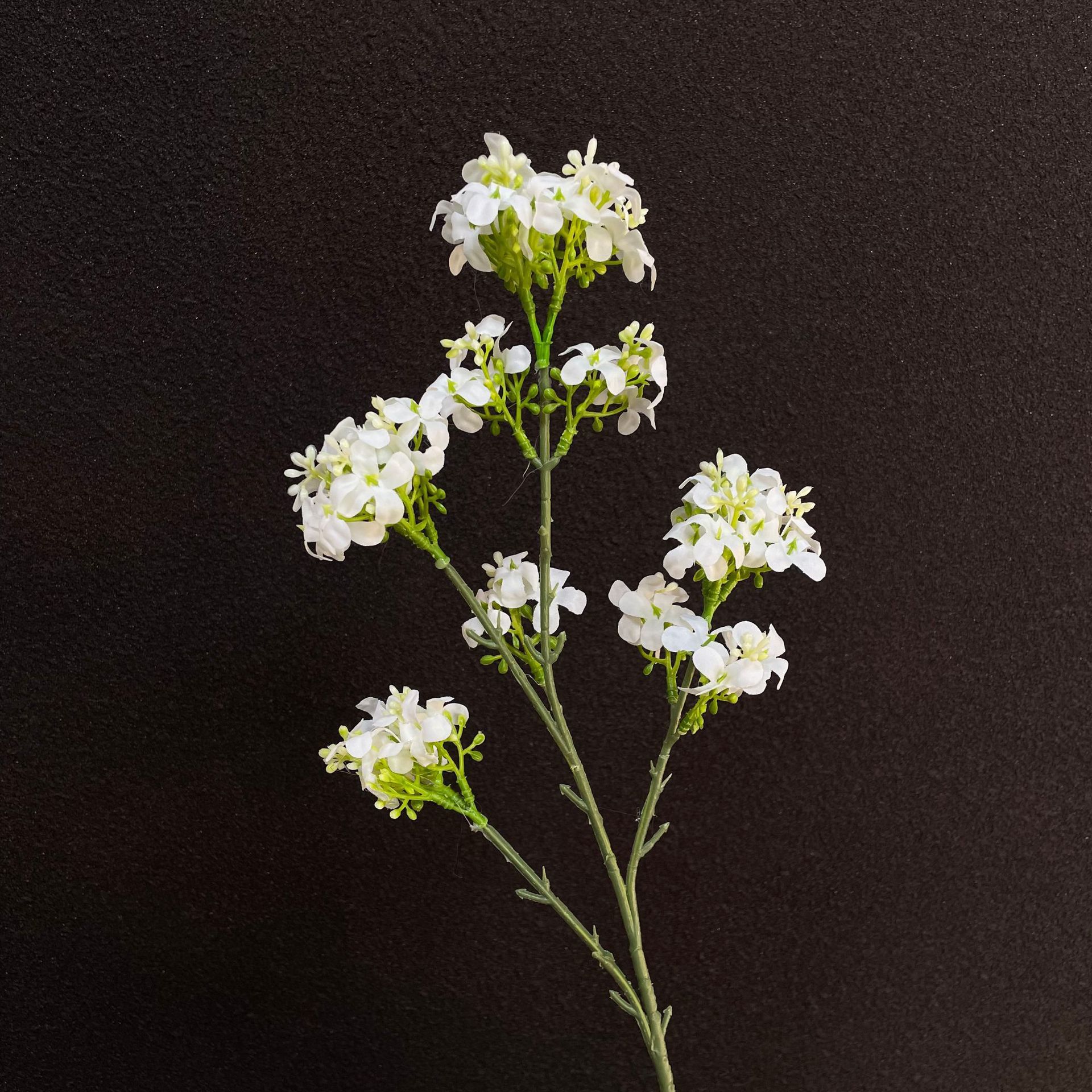 Flores falsas blancas Flores artificiales Flores para bodas Auditorio de bodas Decoración del hotel Techo artificial Flores artificiales Flores falsas
