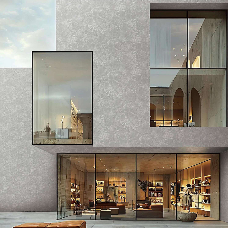 仿大理石外墙瓷砖柔抛面仿古砖别墅市政商圈内外幕墙干挂景观瓷砖