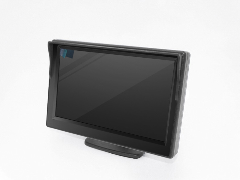 Reversing Video Images Hd Car-Mounted Display 5inch Desktop Suction Cup Display