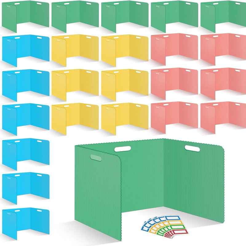 Cross-Border Hot-Selling Multi-Color Privacy Baffle Desk Office Partition Office Desk Divider Suitable for Privacy Partition