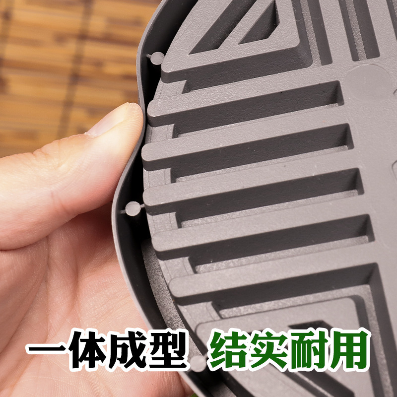 根腐れ防止トレイ、樹脂丸底トレイ、植木鉢ベース、フラワートレイ、厚みのあるシャーシパッド、植木鉢パッド、水受けトレイ|undefined