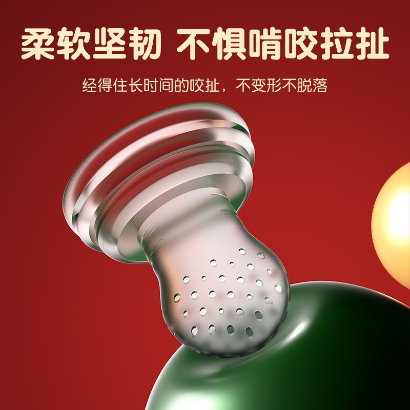 Bebé frutas y verduras para comer bebés frutas suplementarios diente de ciervo frutas y verduras tetas de jugo de frutas para niños tetas de silicona