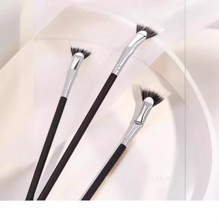 Multi-functional corner brush eyelash artifact small comb makeup tool fan-shaped bending eyelash comb corner makeup brush