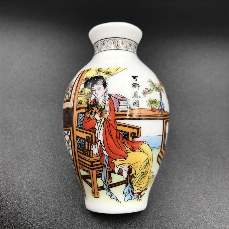 中国風陶磁器青花磁器花瓶冷蔵庫に記念品を貼った家庭装飾品ビジネスは老外ギフト磁石大を送る|undefined