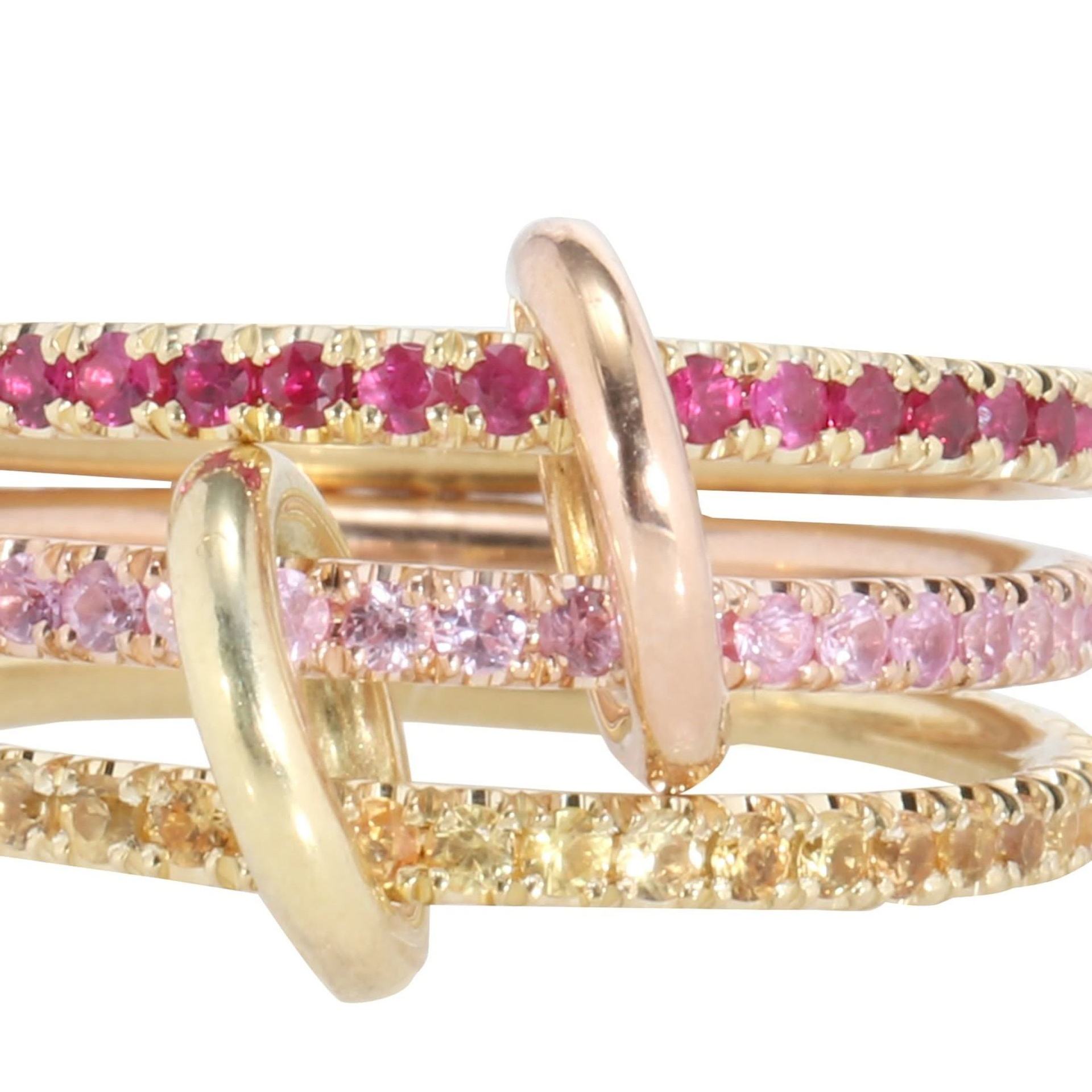 925 Sterling Silver Zircon Geometric Rings 925 Sterling Silver Rings display picture 4