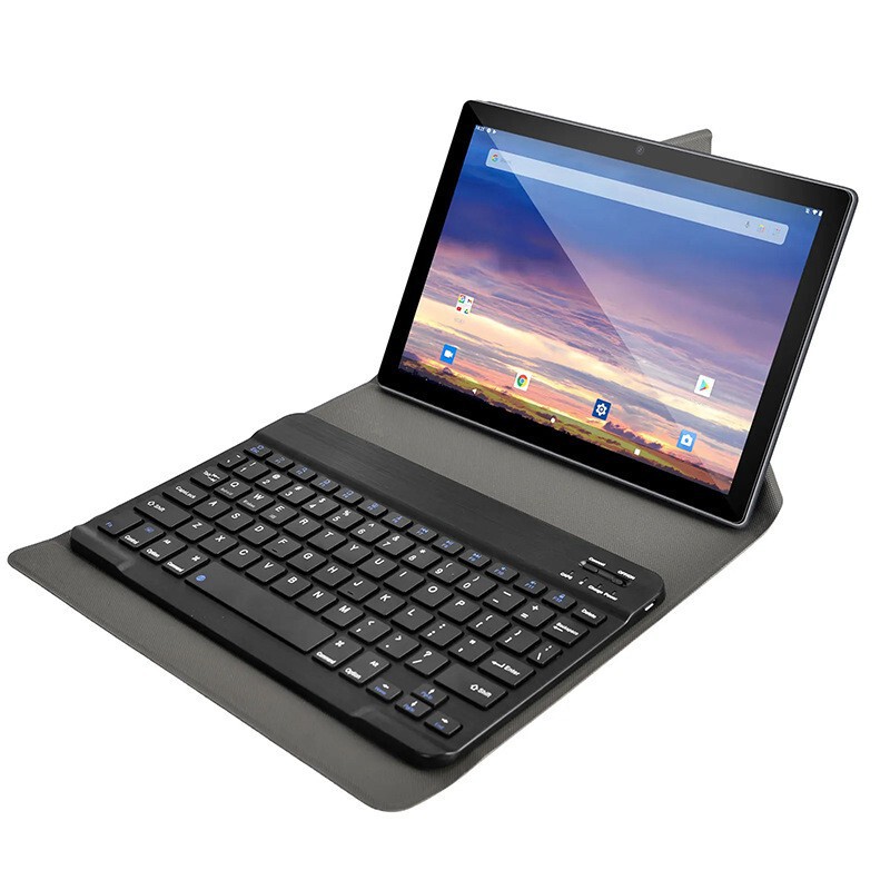 Suitable for 10.1inch Tablet Keyboard Protective Cover 10inch Deformed Bluetooth Keyboard Protective Cover Velcro Batch
