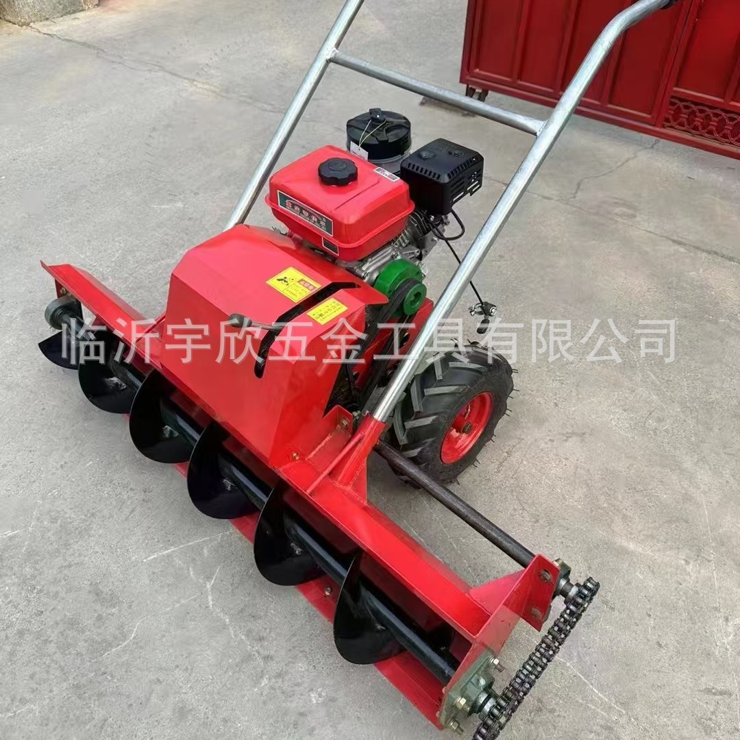 螺旋式蛟龙扫雪机手扶自走清雪机市政道路厂家机便携式铲雪机除雪