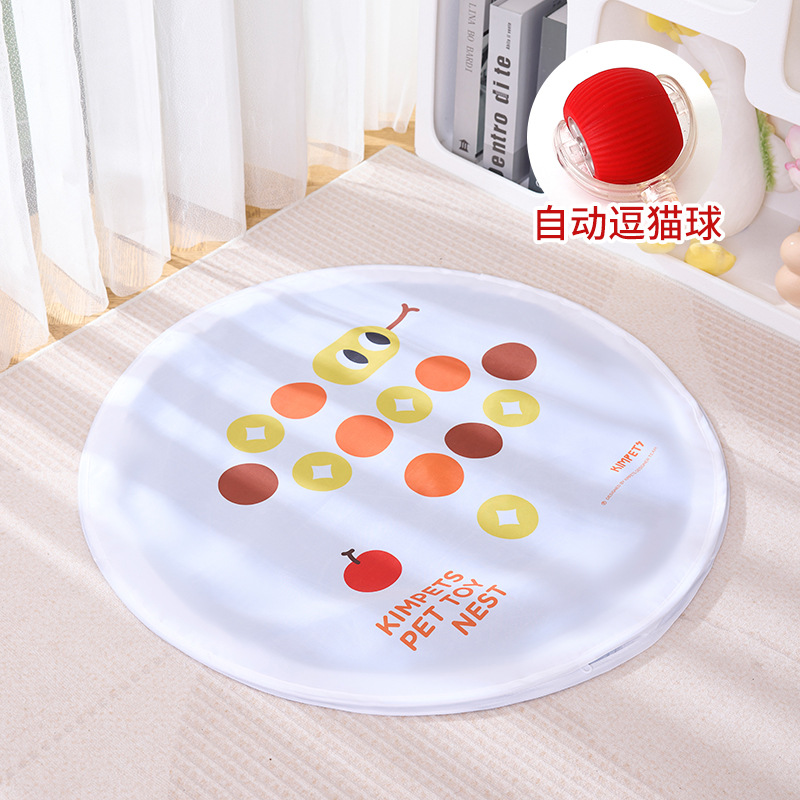 Nueva cubierta de caza de juguete para gatos, bola de gato divertida eléctrica, juguete automático para mascotas, artefacto para aliviar el aburrimiento, venta al por mayor transfronteriza