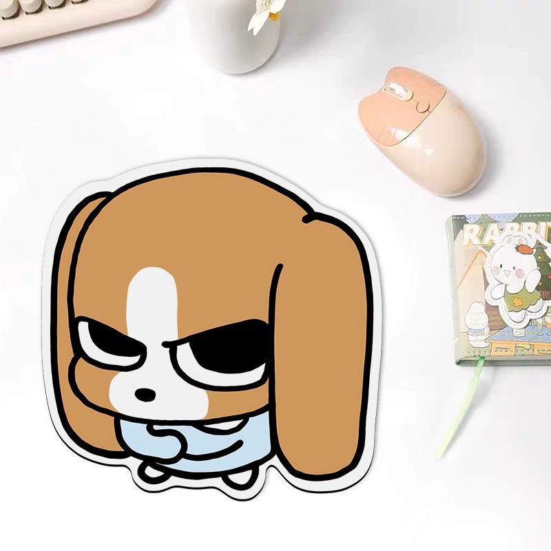 Симпатичный мультяшный коврик для мыши с диатомовой грязью в форме компьютерного офисного стола для настольных игр простой креативный противоскользящий коврик для рабочего стола