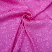 现货 欧美家居服提花布料乱花立体钩花线条纹汉服旗袍连衣裙 面料