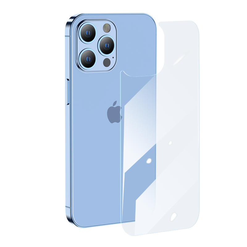 Aplicable Apple 16 película trasera iphone14Pro max película trasera 13 12 11 película blanca película trasera película templada para teléfono móvil