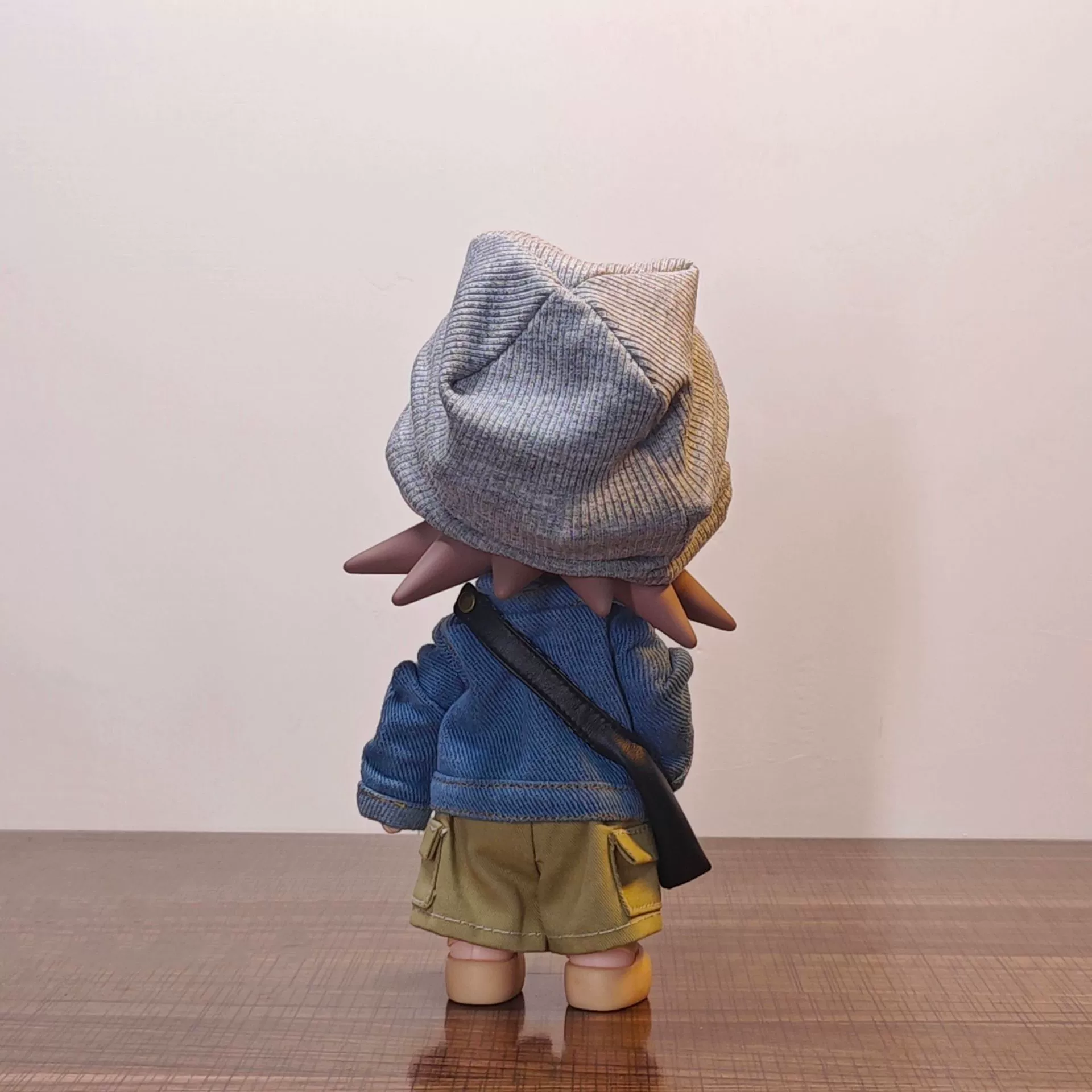 Зига место тоски BJD кукла детская одежда одежды Гази сестра замена 20 см холодная шапка джинсовая рабочая одежда