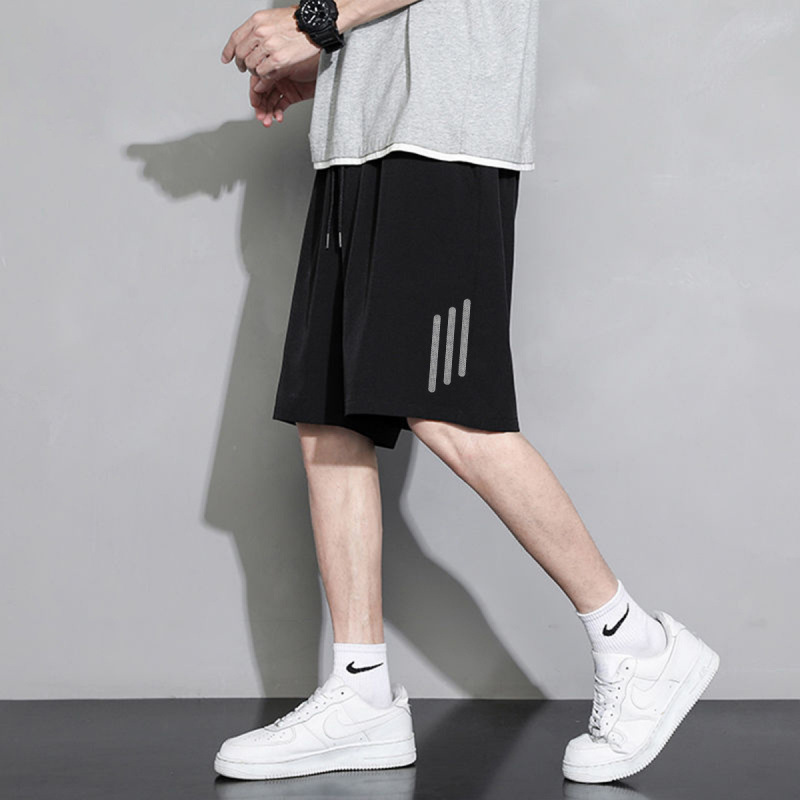 Quick-drying Shorts Men's Summer 2025 Casual Loose Straight Ice Silk Breathable Stretch Sports Pants Air Conditioning Pants Quick-drying Shorts Men's Summer 2025 Casual Loose Straight Ice Silk Breathable Stretch Sports Pants Air Conditioning Pants