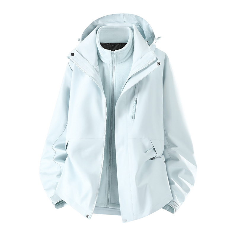 2026 chaqueta de asalto al aire libre 3 - en - 1 hombre y mujer chaqueta deportiva de capa suave chaqueta de montaña chaqueta impermeable