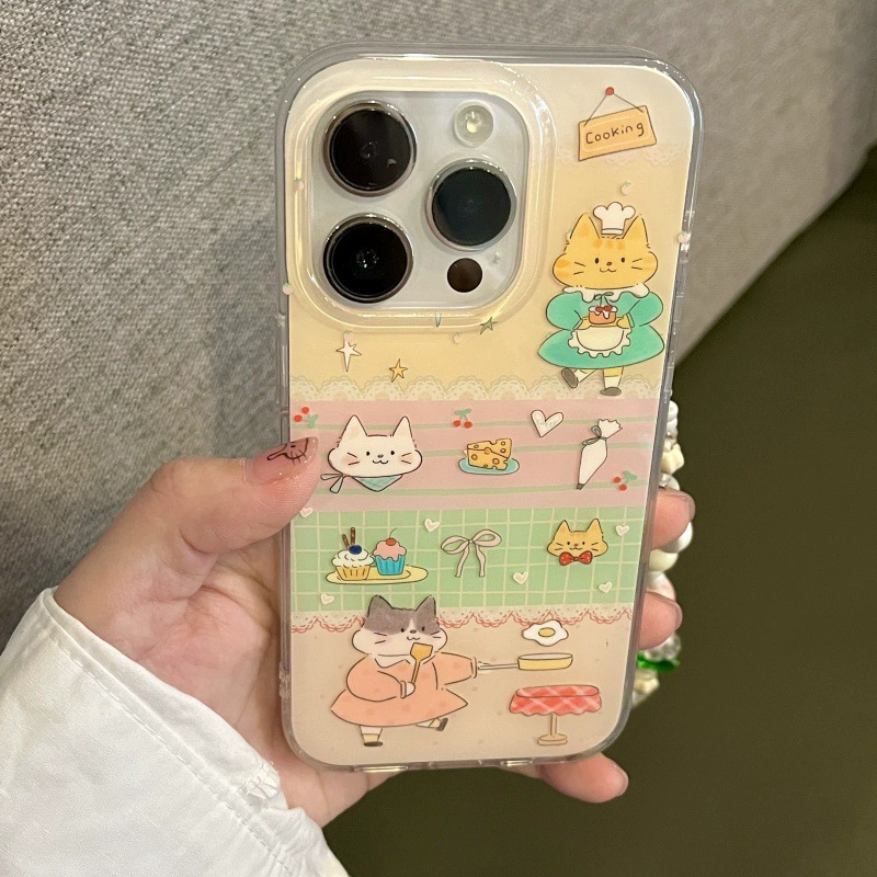 Apple, свежий милый совместимый iPhone 15, чехол для телефона, iphone, 16премакс