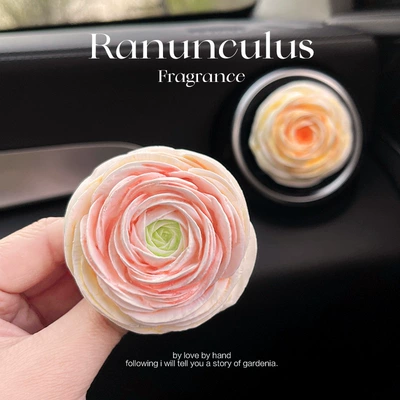 Car Perfume Aromatherapy: Buttercup peony car air