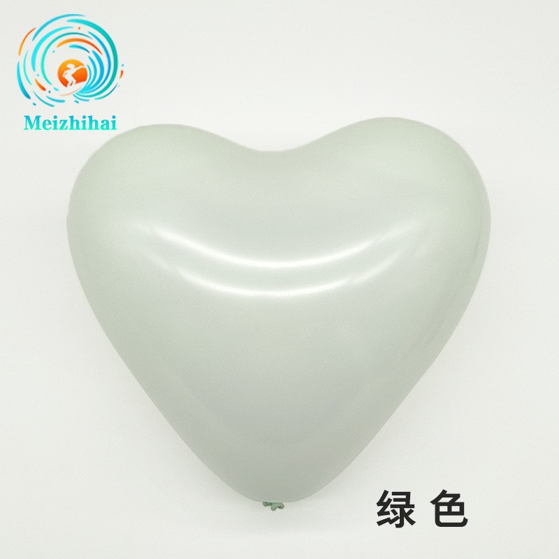 2.2g Matt Macaron Love Balloon Heart Balloon Impresión Decoración de la casa de boda Set de globos de boda