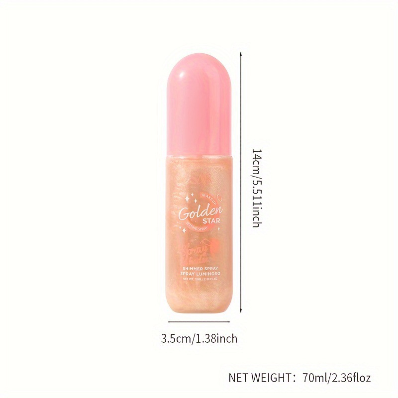 USHAS European and American Cross-border spot líquido de alto brillo corporal base líquida impermeable de larga duración brillo SAC019