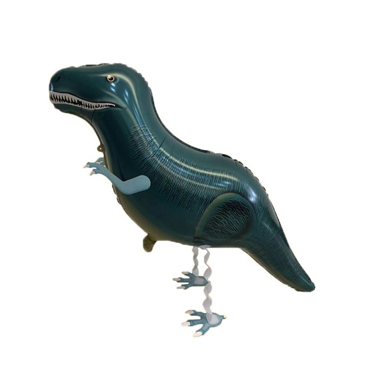 Transfronterizo mascotas caminando globo fiesta de cumpleaños arreglo de película de aluminio globo caminando globo de papel de aluminio